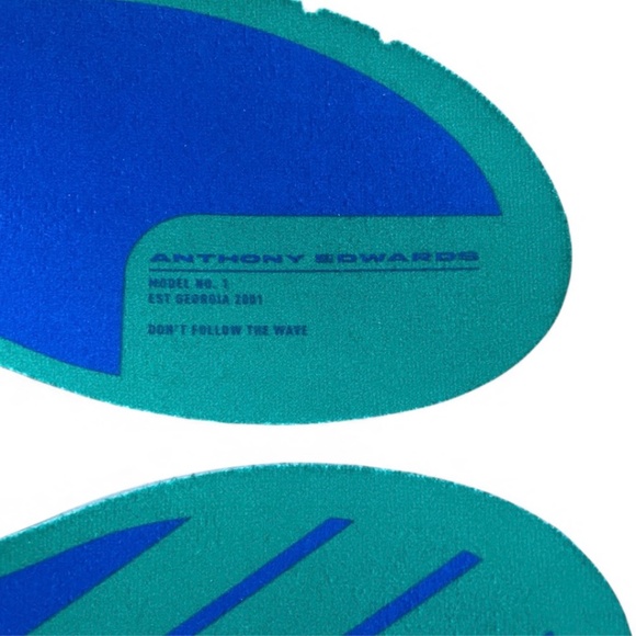 Adidas AE 1 Anthony Edwards Velocity Blue Basketball Shoes - Picture 10 of 11